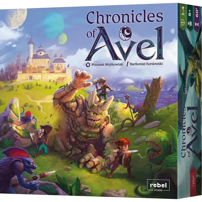 Настольная игра Rebel Chronicles of Avel: Board Game (Хроники Авеля), Английский (5902650616356)