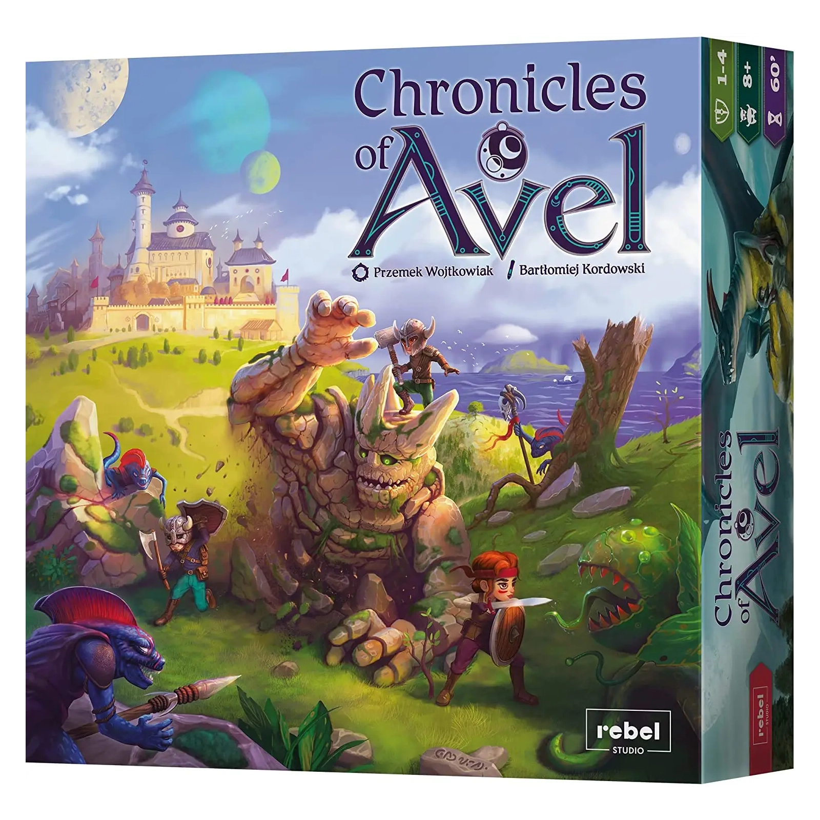 Настільна гра Rebel Chronicles of Avel: Board Game (Хроніки Авеля), Англійська (5902650616356)