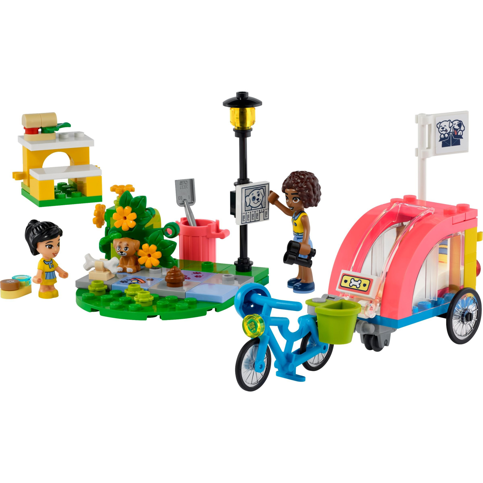 Конструктор LEGO Friends Велосипед для порятунку собак (41738) зображення 2