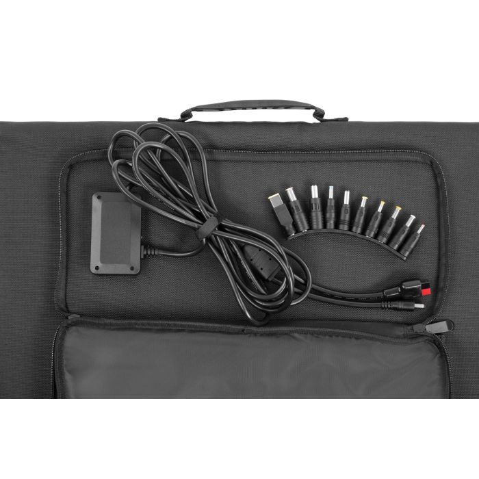 Портативна сонячна панель 2E 100W charger, DC, USB-С PD45W, USB-A 18W, USB-A 12W (2E-PSP0031) зображення 9