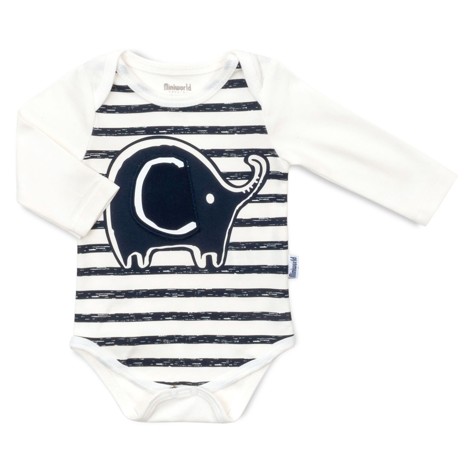 Набір дитячого одягу Miniworld зі слоником (14862-68B-blue) зображення 2