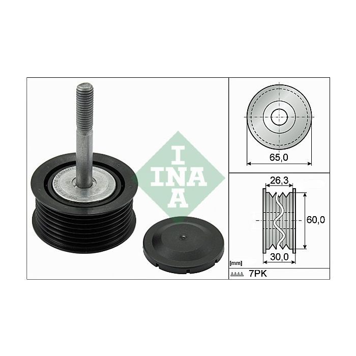 Ролик натяжителя ремня INA 532 0793 10