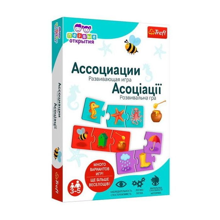 Настільна гра Trefl АБВГДейка. Асоціації (02161)