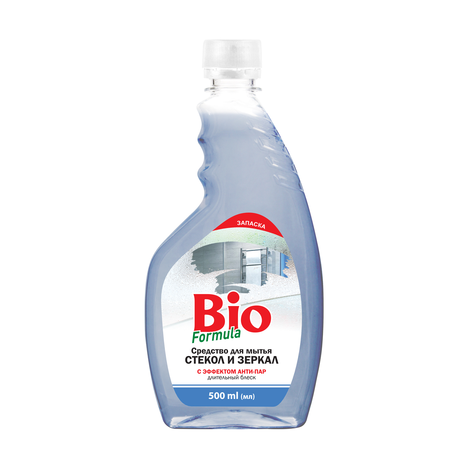 Засіб для миття скла Bio Formula Анти-пара запаска 500 мл (4820168432545)