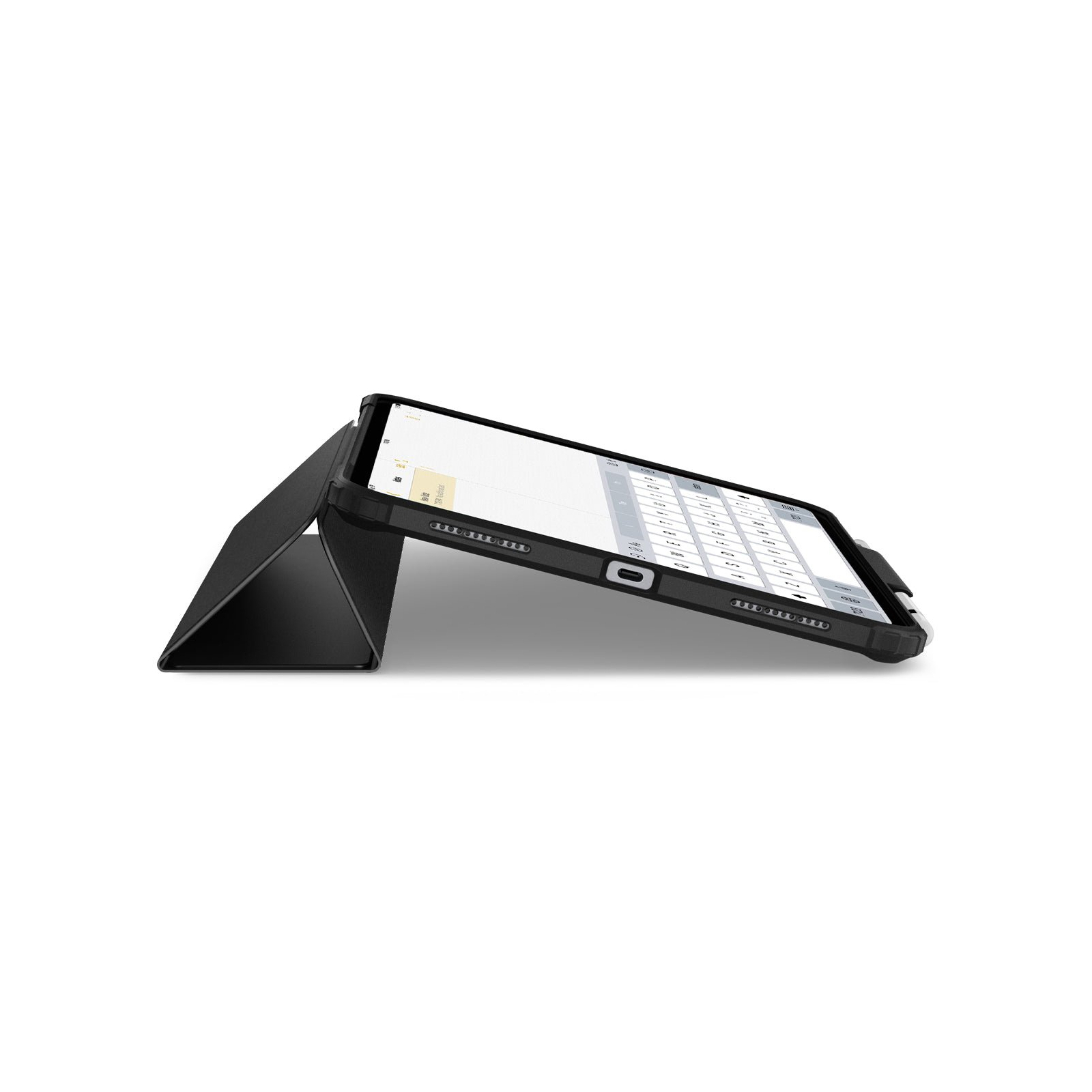 Чехол для планшета Spigen Apple iPad 10.9"(2022) Ultra Hybrid Pro, Black (ACS05416) изображение 8