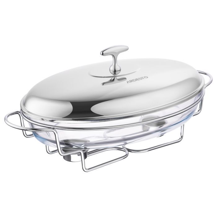 Мармит Ardesto Black Mars Oval 3 л (AR2414FW) зображення 2