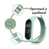 Ремінець до фітнес браслета BeCover Nylon Style для Xiaomi Mi Smart Band 5/6 Black-Red (705416) зображення 2
