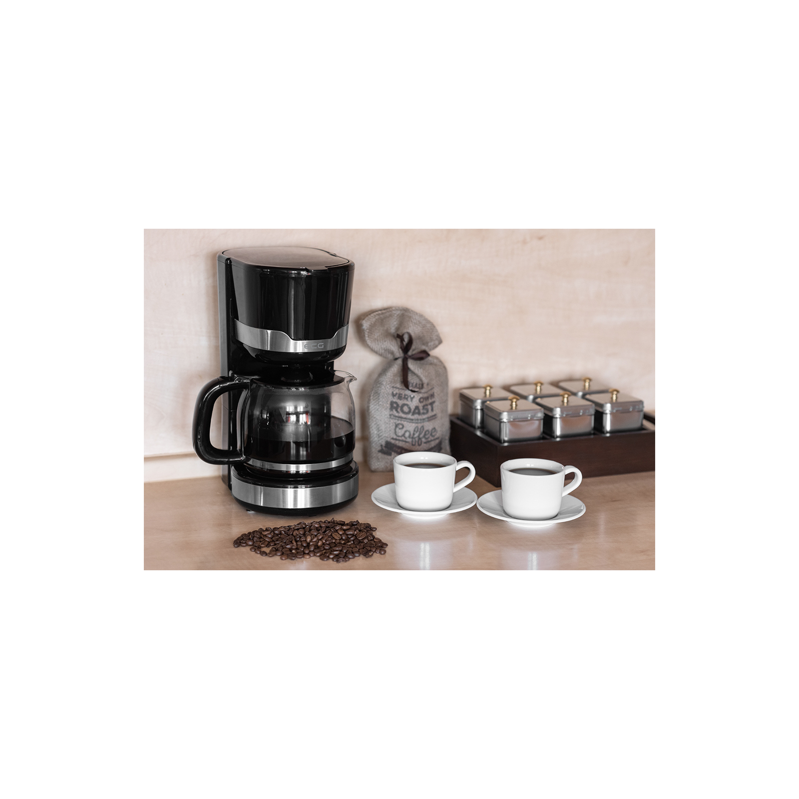 Капельная кофеварка ECG KP 2115 Black (KP2115 Black) изображение 11