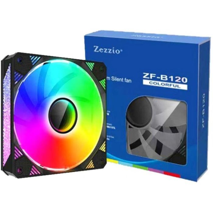 Кулер для корпуса Zezzio ZF-B120 COLORFUL изображение 9