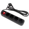 Сетевой фильтр питания ColorWay CW-PSEA42BK /2M black (CW-PSEA42BK) изображение 5