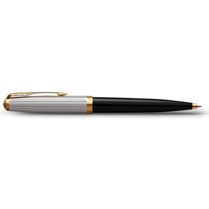 Ручка кулькова Parker 51 Premium Black GT BP (56 132) зображення 3