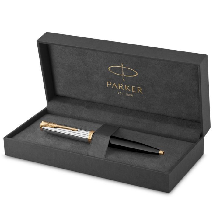 Ручка кулькова Parker 51 Premium Black GT BP (56 132) зображення 5
