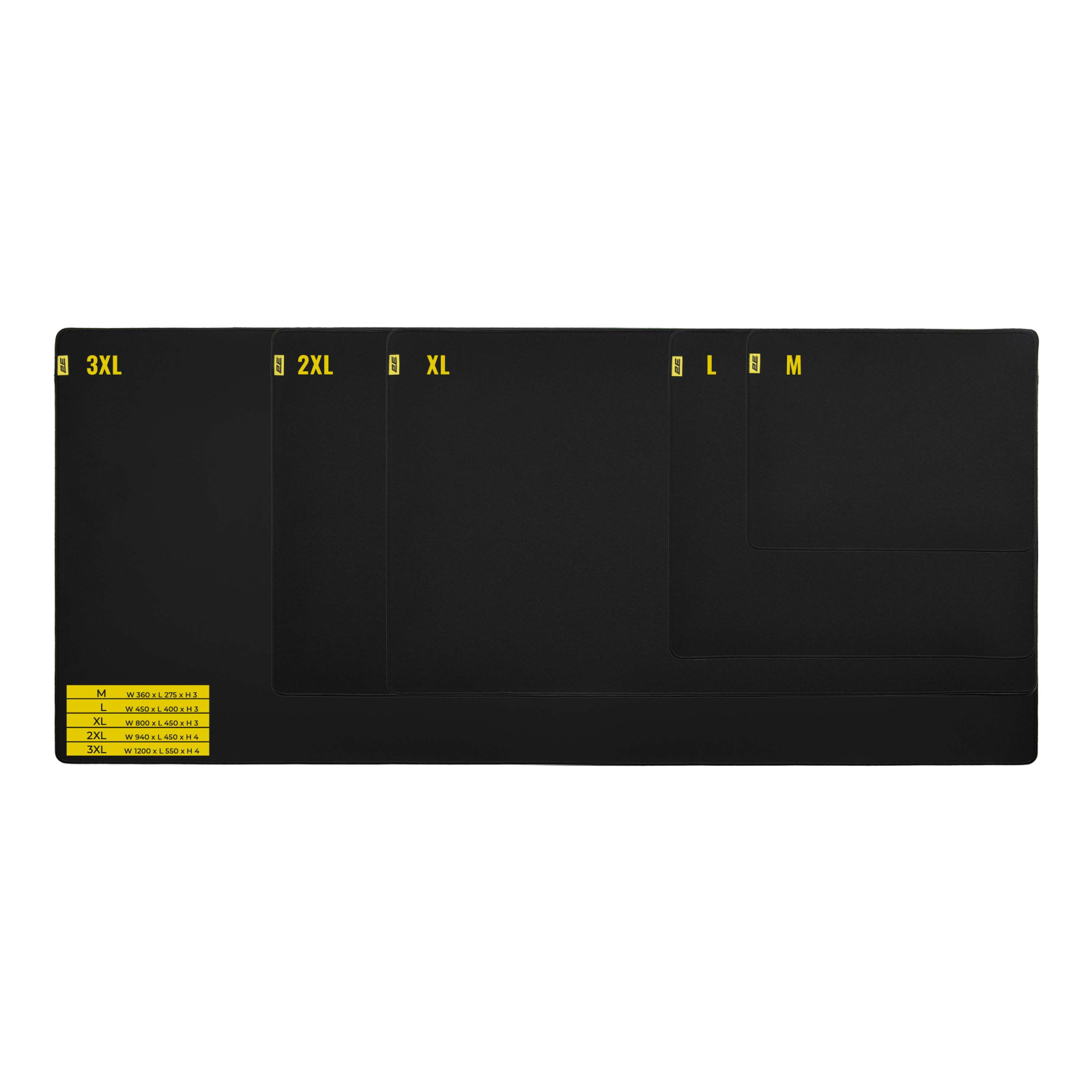 Килимок для мишки 2E Gaming Pro Speed 3XL Black (2E-SPEED-3XL-BK-PRO) зображення 3