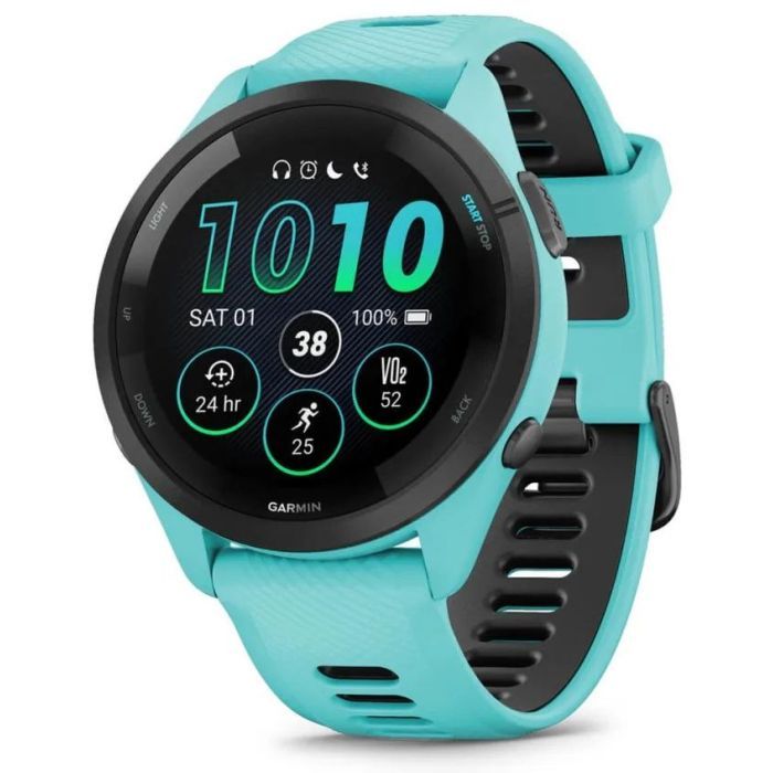 Смарт-часы Garmin Forerunner 265, Aqua, GPS (010-02810-12)