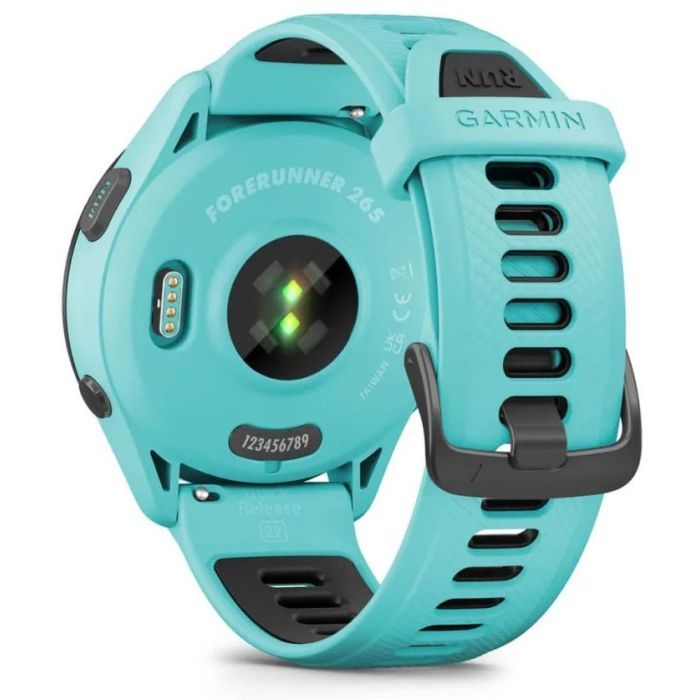 Смарт-часы Garmin Forerunner 265, Aqua, GPS (010-02810-12) изображение 6