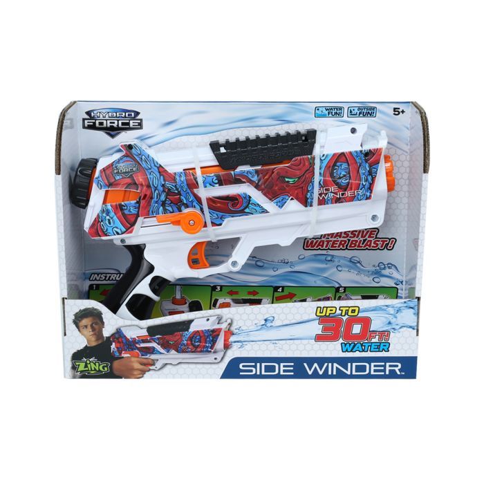 Игрушечное оружие Zing водяной бластер серии Hydro Force - Side Winder (ZG658) изображение 6