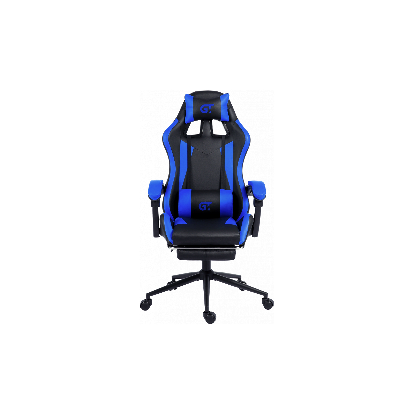 Крісло ігрове GT Racer X-2323 Black/Blue зображення 2