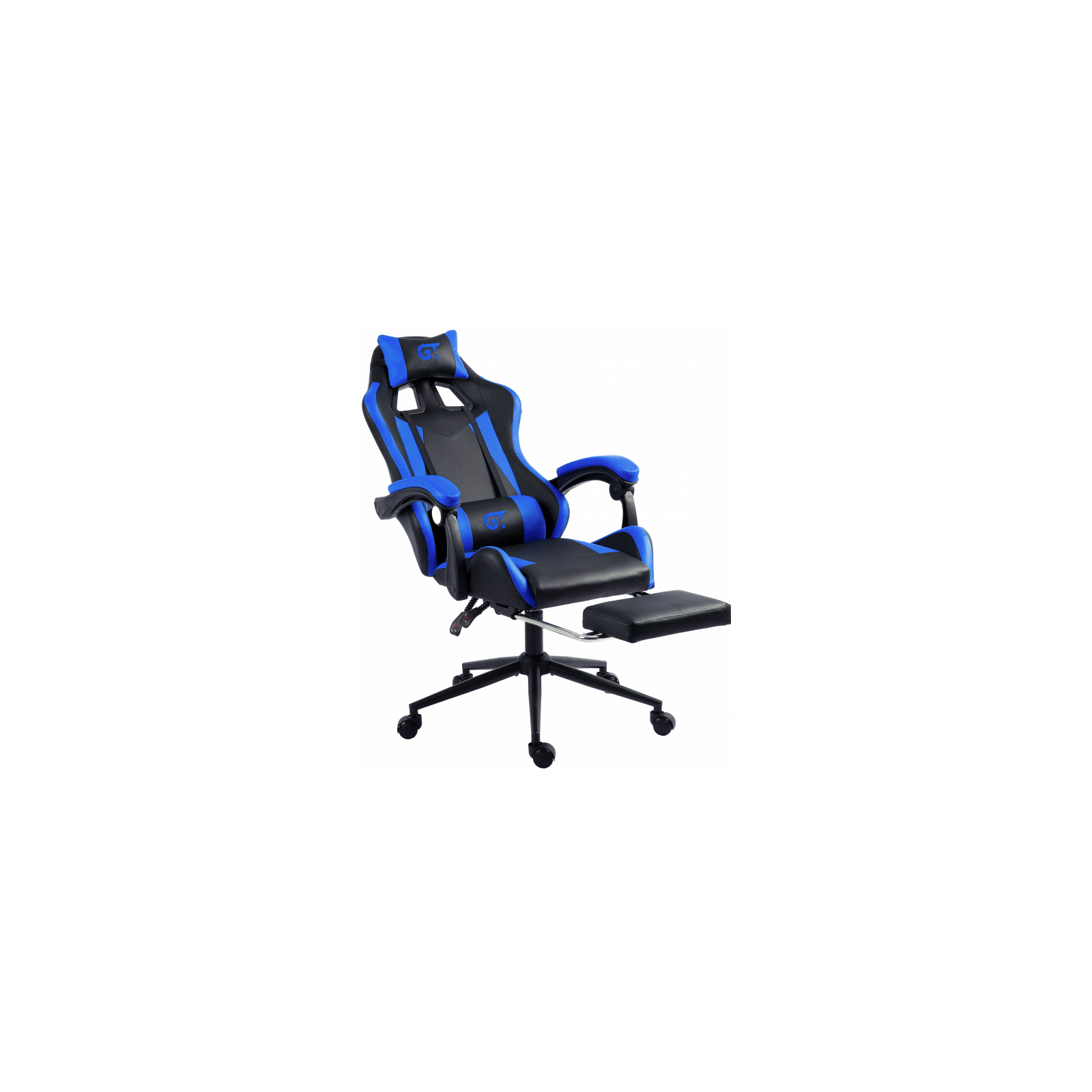 Кресло игровое GT Racer X-2323 Black/Blue изображение 4