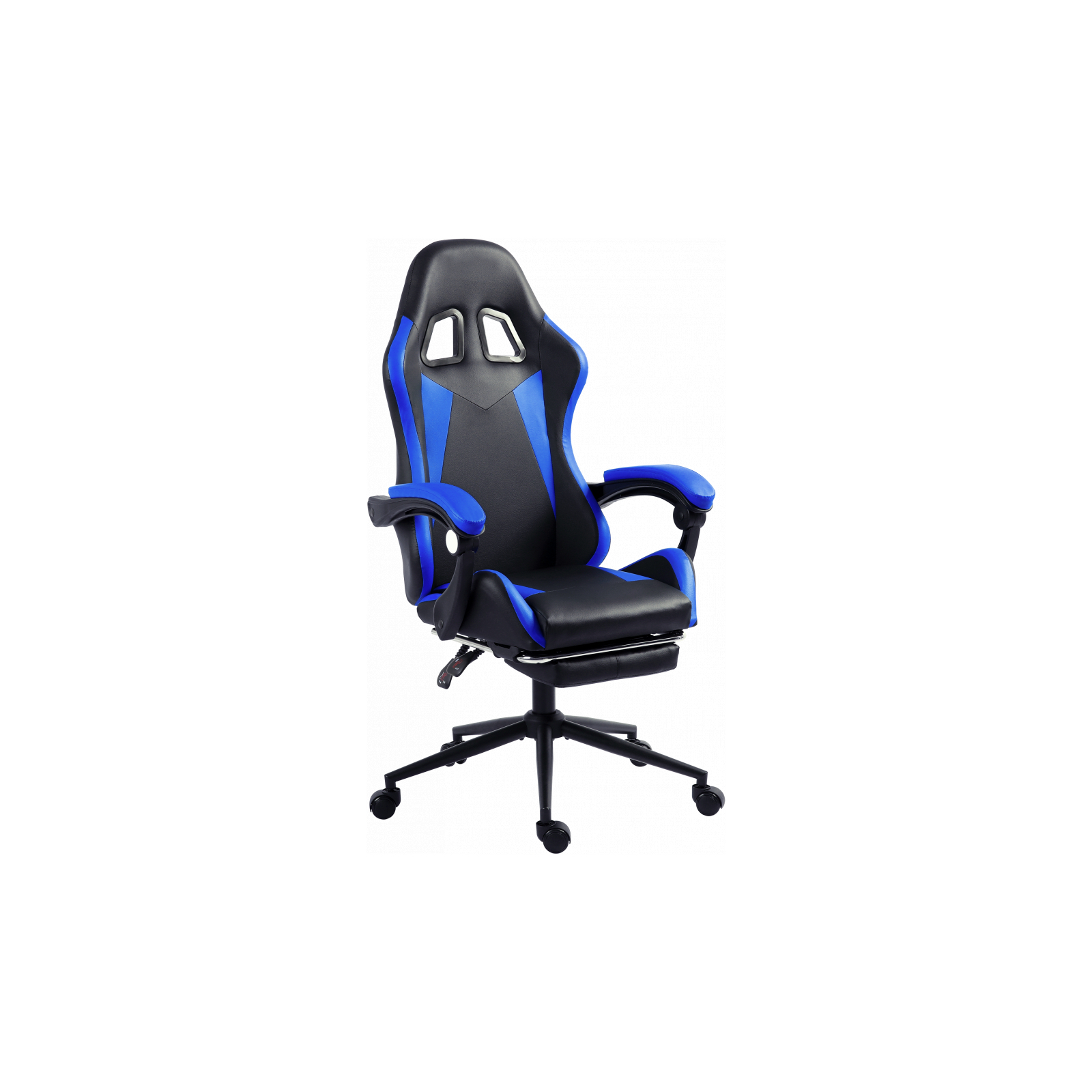 Крісло ігрове GT Racer X-2323 Black/Blue зображення 6