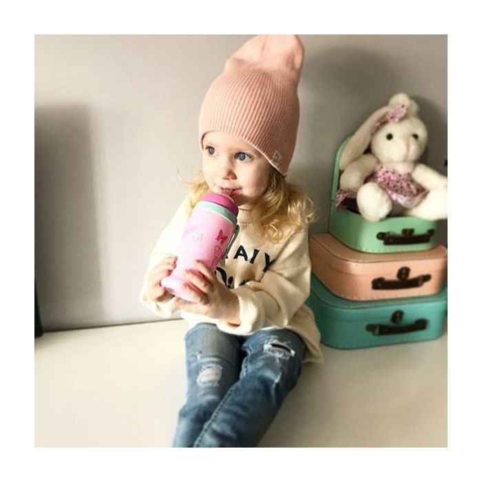 Поильник-непроливайка Canpol babies Butterfly Розовый 350 мл (56/515_pin) изображение 4