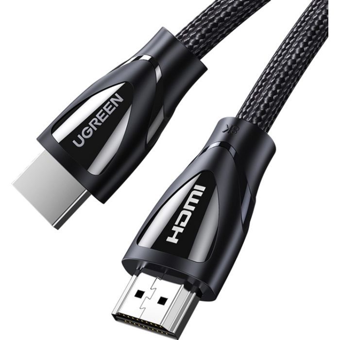 Кабель мультимедийный HDMI to HDMI 1.0m V2.1 HD140 Ugreen (80401)