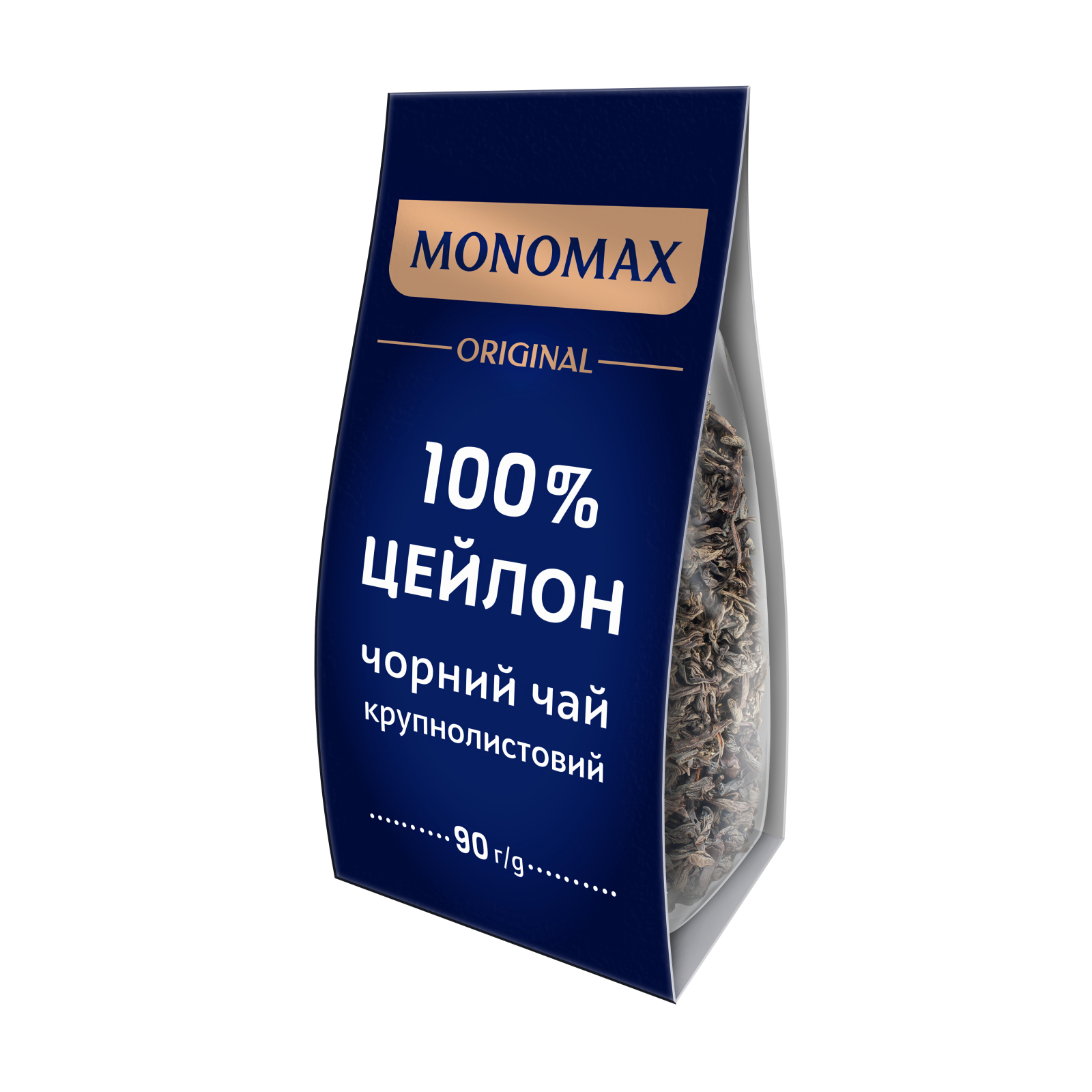 Чай Мономах 100% Цейлон Крупнолистовой 90 г (mn.02035)