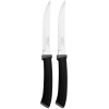 Набір ножів Tramontina Felice Black Steak Serrate 127 мм 2 шт (23492/205)