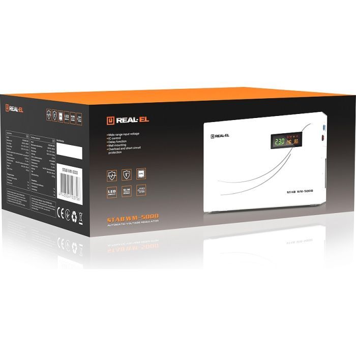 Стабилизатор REAL-EL STAB WM-5000 (EL122400014) изображение 10