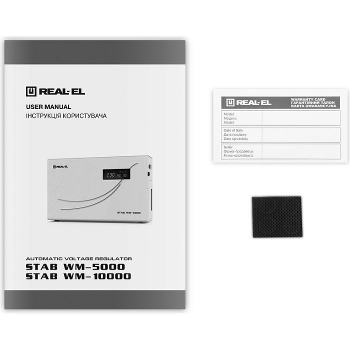 Стабилизатор REAL-EL STAB WM-5000 (EL122400014) изображение 9