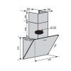 Витяжка кухонна Ventolux MIRROR 60 BG (700) PB зображення 7