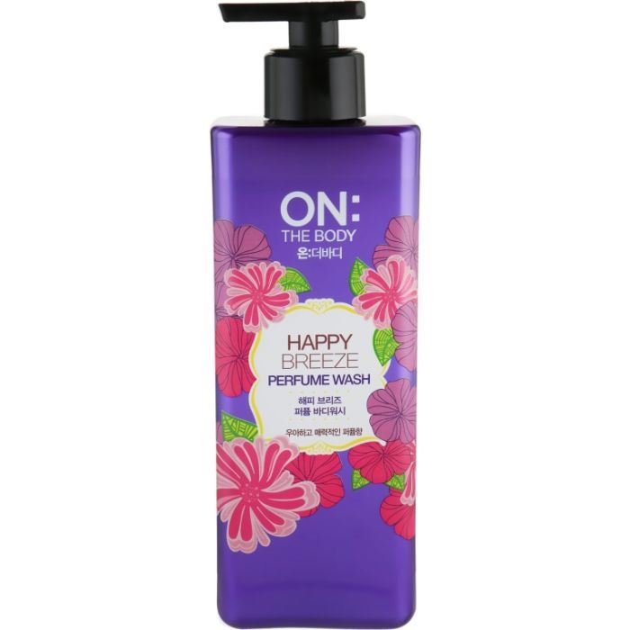 Гель для душа LG On the Body Happy Breeze Парфюмированный 500 мл (8801051130669)