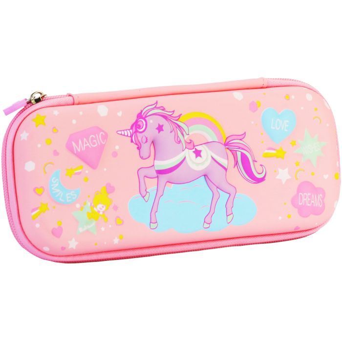 Пенал Cool For School с тиснением 1 отделение Фиолетовый (B-8616-purple)