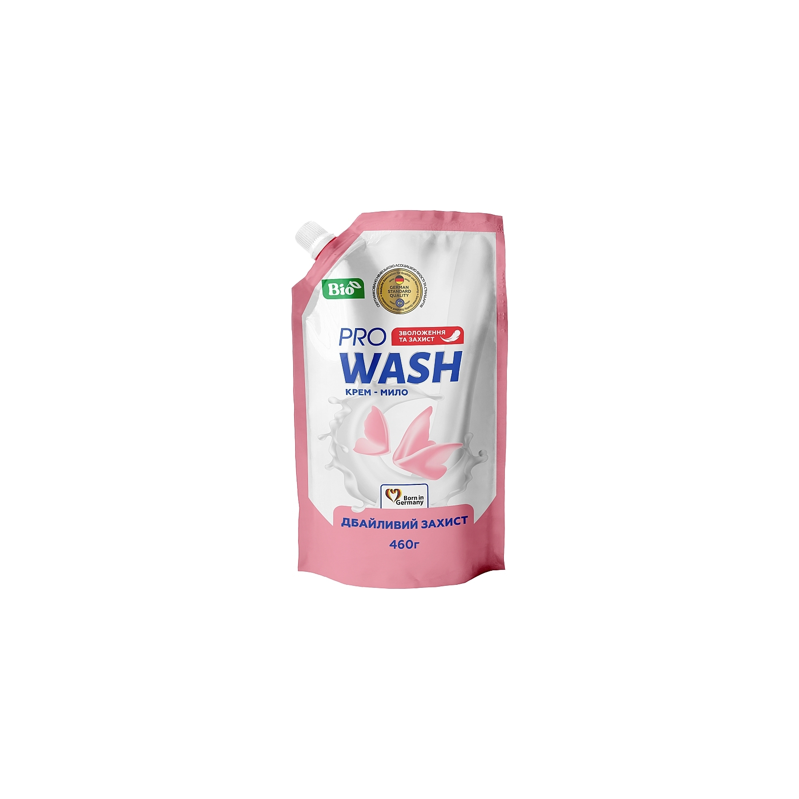 Рідке мило Pro Wash Дбайливий захист дой-пак 460 г (4262396140241)