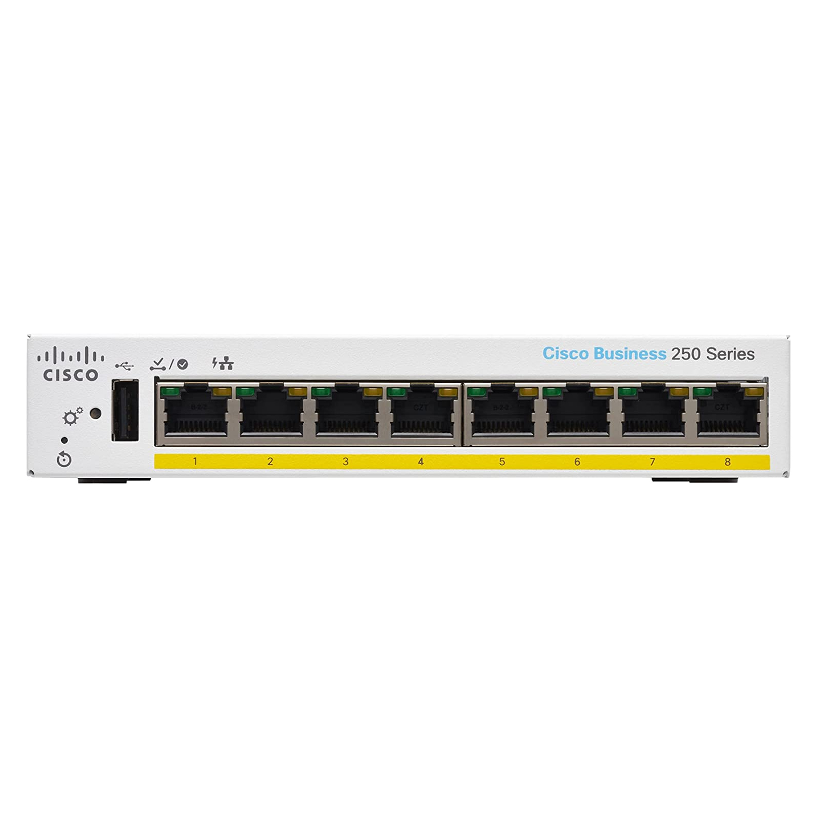 Коммутатор сетевой Cisco CBS250-8PP-D-EU