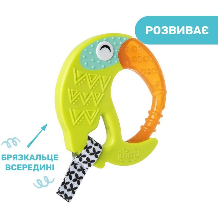 Прорезыватель Chicco Тукан Салатовый (28160.30) изображение 6