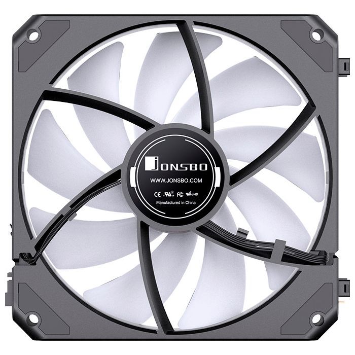 Кулер для корпуса JONSBO ZG-120BR Black изображение 11