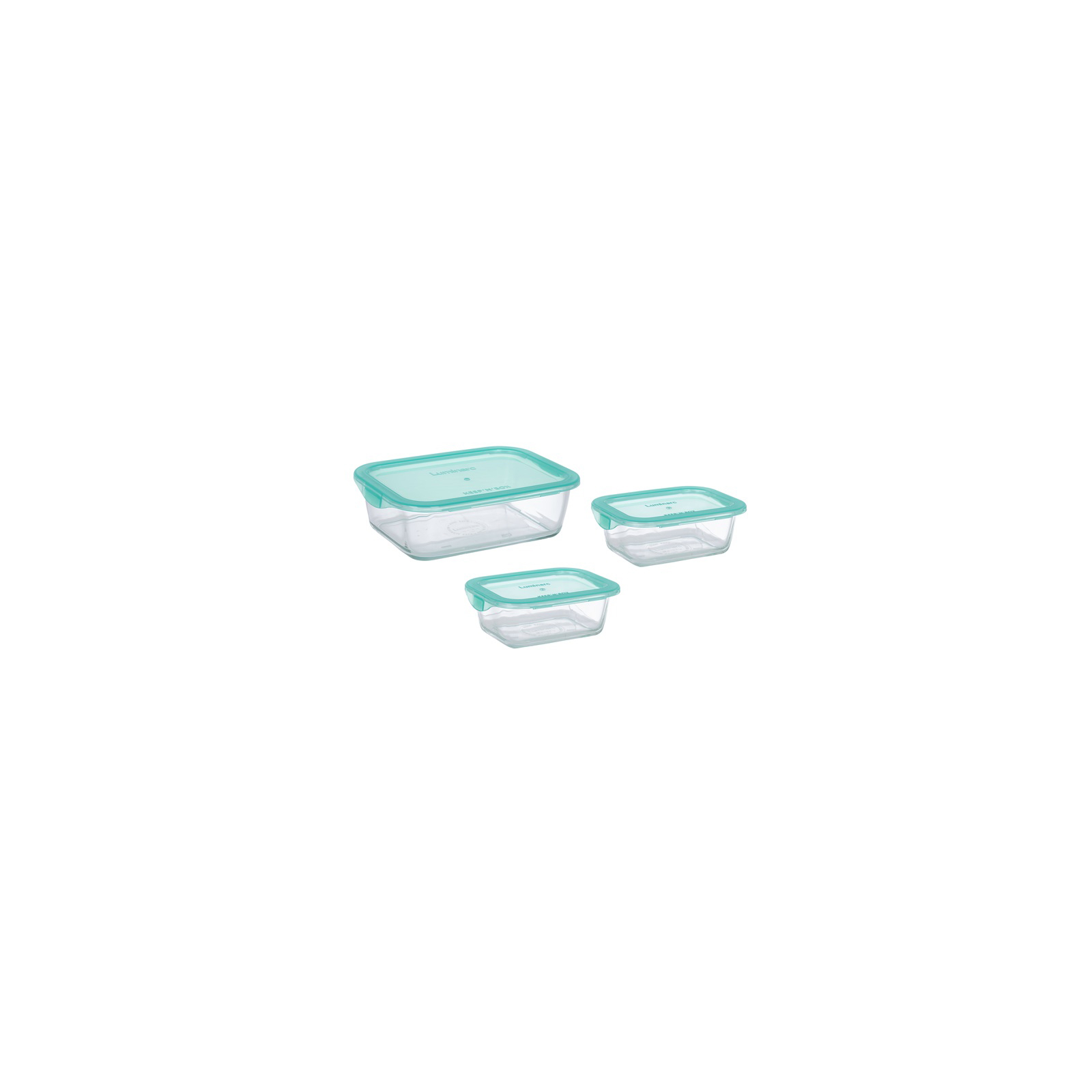 Харчовий контейнер Luminarc Keep'N Box набір 3 шт (Q4362)