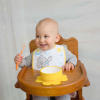 Тарелка детская Baboo с присоской, от 6 месяцев (желтая) (9-021) изображение 8