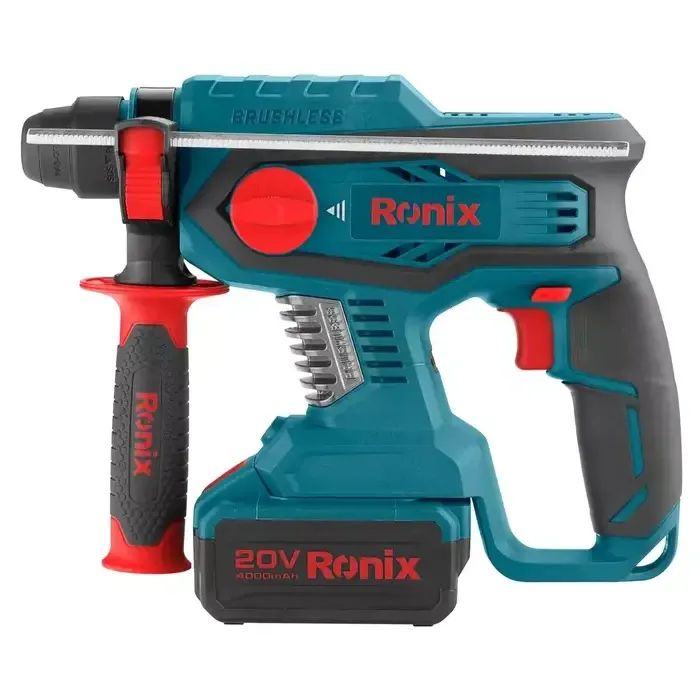 Перфоратор Ronix аккумуляторный 20В, 4Ah х 2 (8910K)