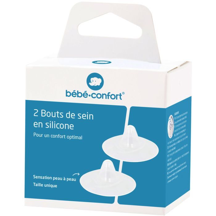 Защитная накладка на сосок Bebe Confort единый размер, 2 шт (3101201400)