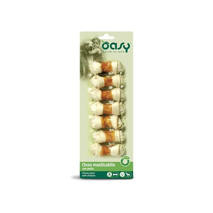 Лакомство для собак OASY Chewy Bone курица -S- 90 г (8053017340258)