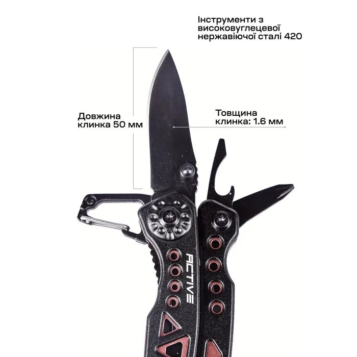 Мультитул Active Micro Tool (PE20A-H) изображение 7