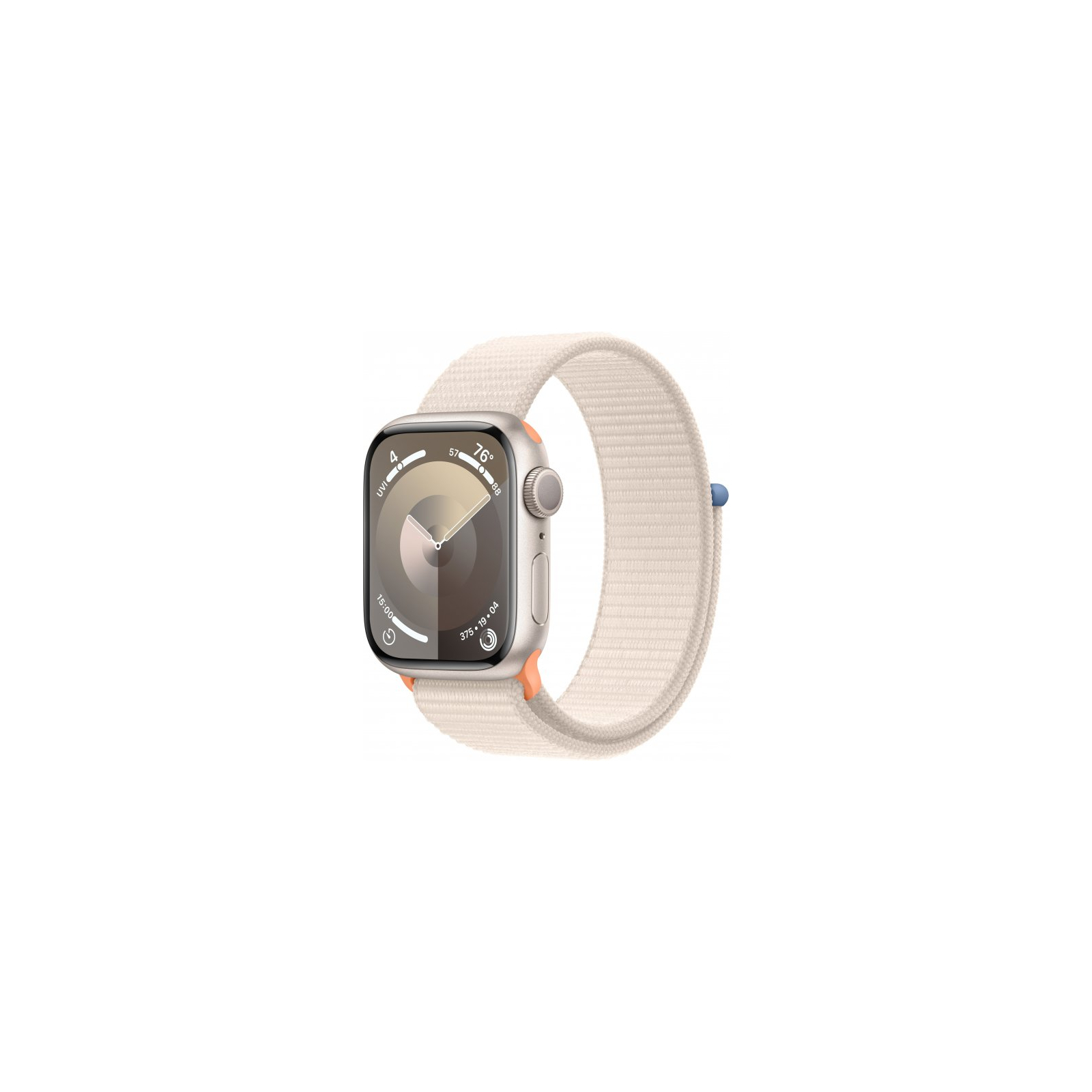 Смарт-часы Apple Watch Series 9 GPS 41mm Silver Aluminium Case with Winter Blue Sport Loop (MR923QP/A)