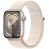 Смарт-часы Apple Watch Series 9 GPS 41mm Starlight Aluminium Case with Starlight Sport Loop (MR8V3QP/A)
