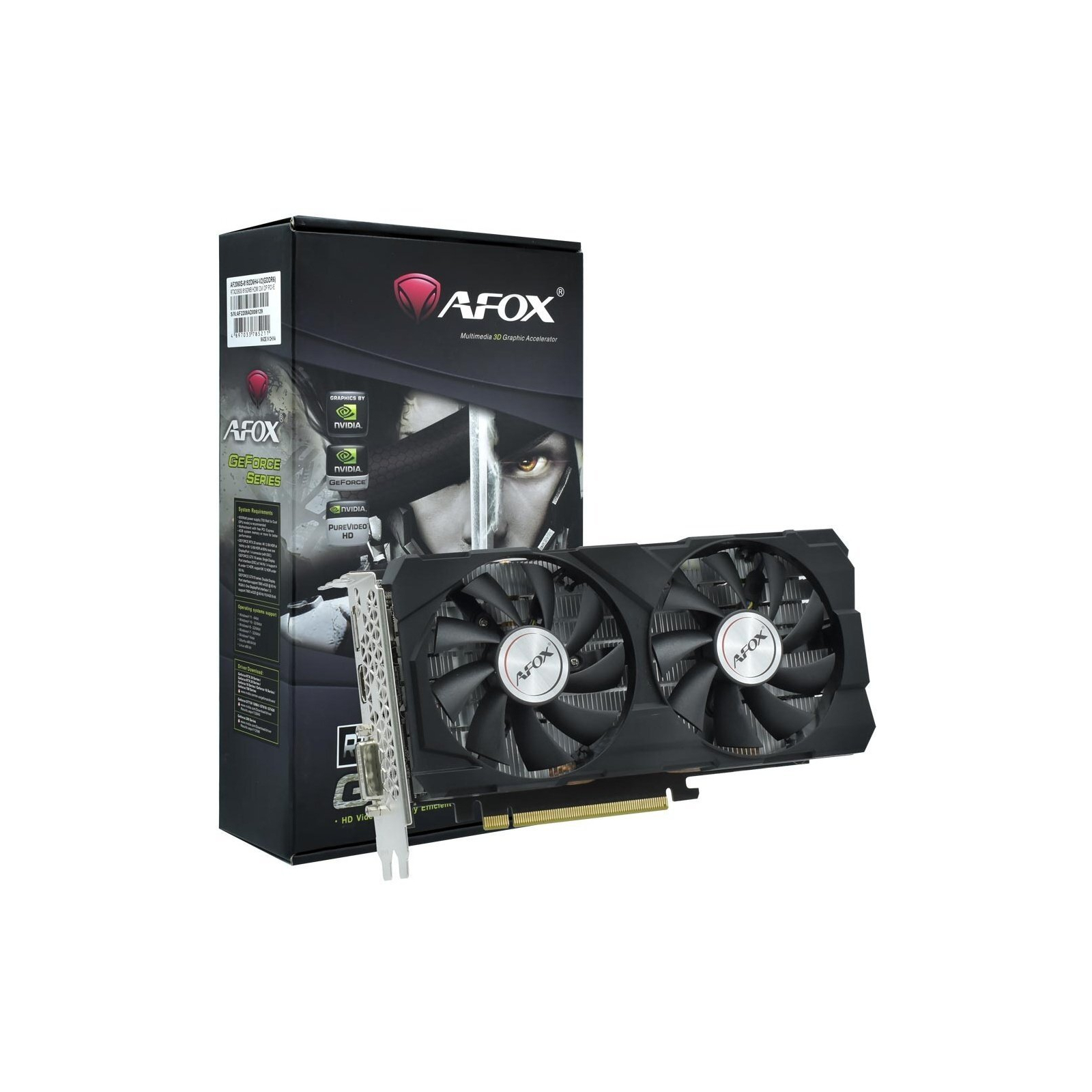 Відеокарта GeForce RTX2060 SUPER 8Gb Afox (AF2060S-8192D6H4-V2) зображення 5