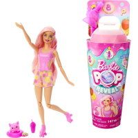 Кукла Barbie Pop Reveal серии Сочные фрукты – клубничный лимонад (HNW41)