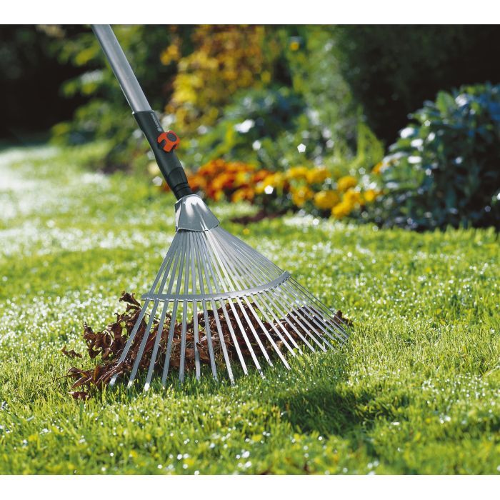 Грабли Gardena Combisystem веерные 50 см (арт.3022) + ручка FSC деревянная, 130 см (03022-20.000.00) изображение 7