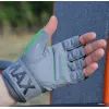 Перчатки для фитнеса MadMax MFG-860 Wild Grey/Green S (MFG-860_S) изображение 4