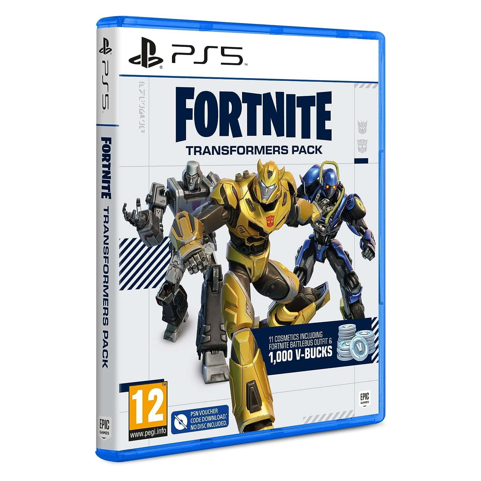 Игра Sony Fortnite - Transformers Pack, код активації (5056635604460) изображение 2