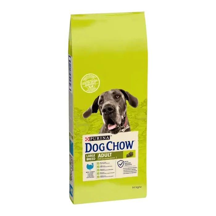 Сухой корм для собак Purina Dog Chow Adult Large Breed со вкусом индейки 14 кг (7613034487926) изображение 3